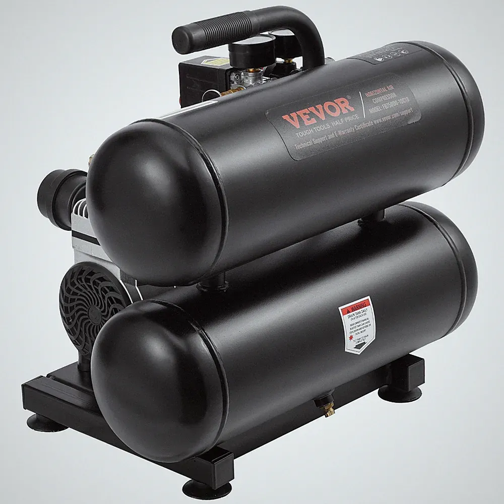 Low-Noise 4.6gal Oil-Free Air Compressor 90PSI Efficiency